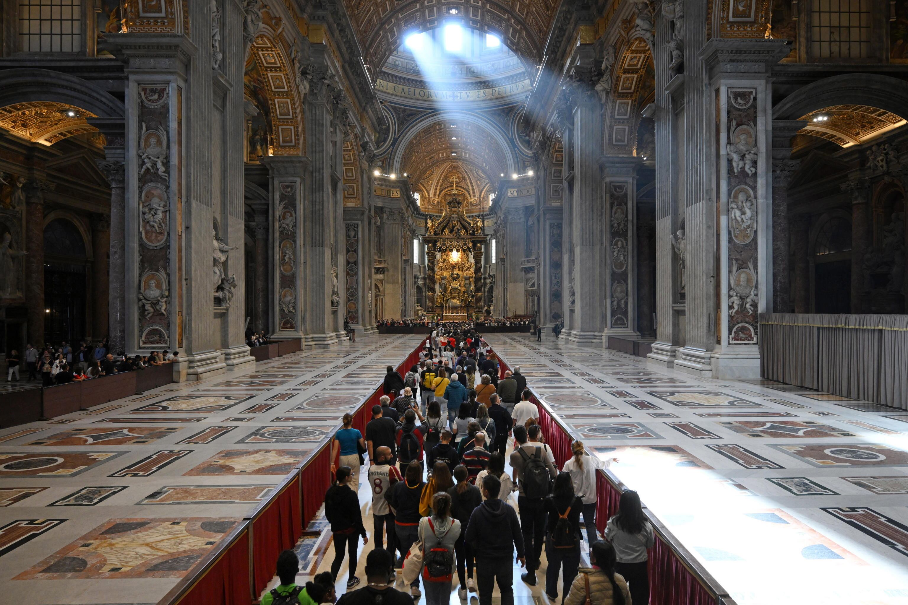 Basílica de San Pedro. Foto: EFE/EPA/ALESSANDRO DI MEO.