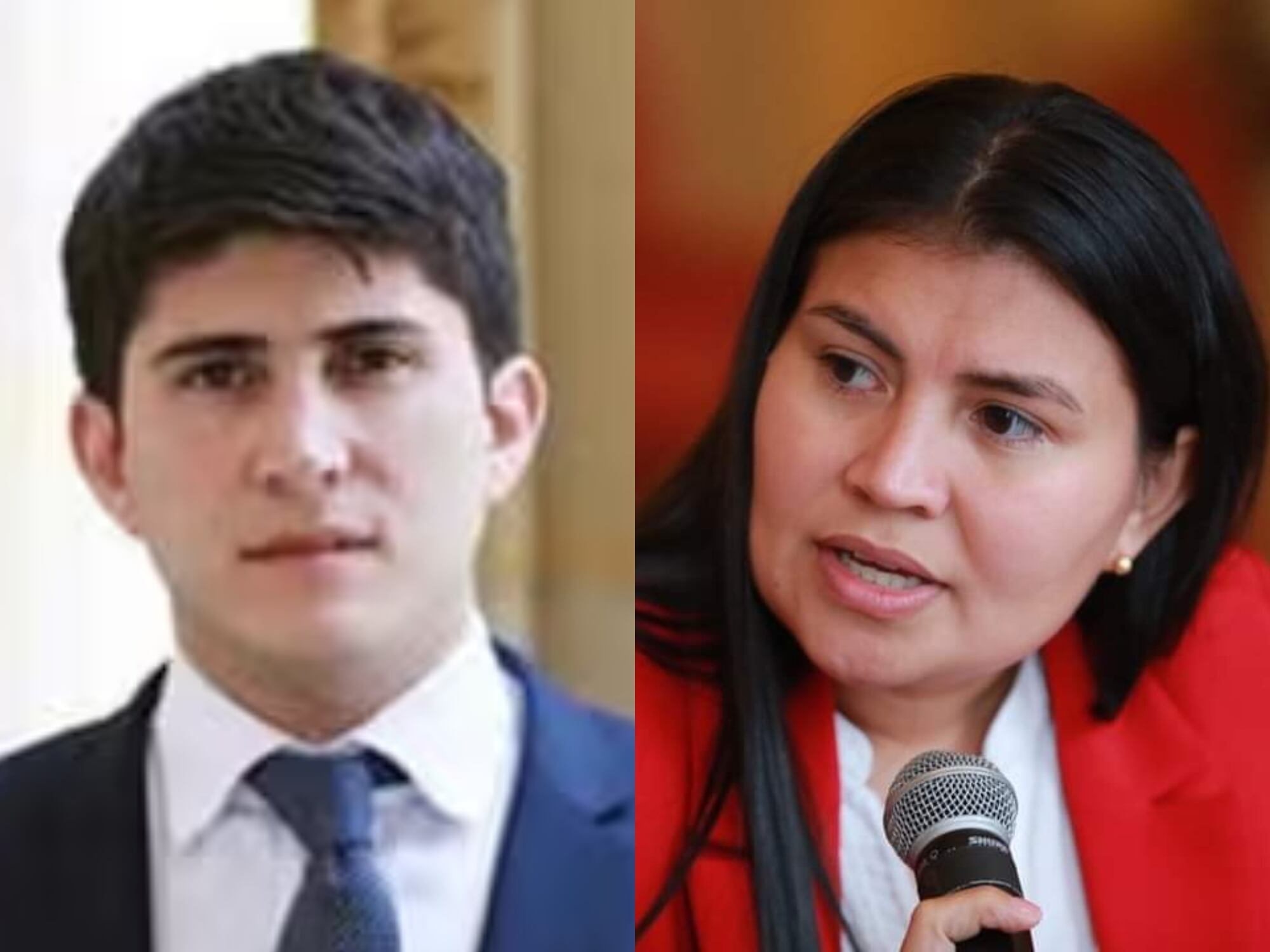 Wadith Manzur y Karen Manrique