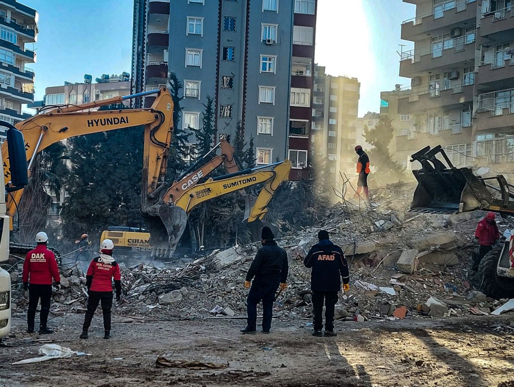 Terremoto en Turquía. Foto: Getty Images.