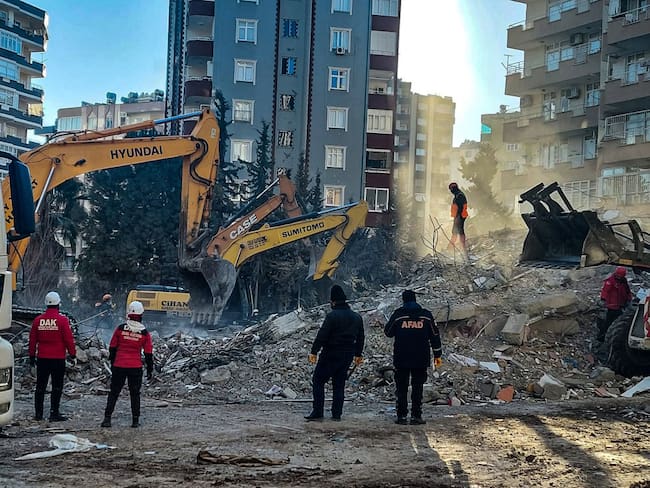 Terremoto en Turquía. Foto: Getty Images.