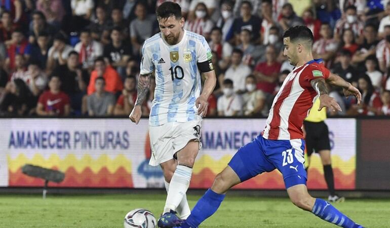 Paraguay vs Argentina. Foto: AFP / Paraguay y Argentina empataron 0-0