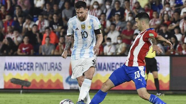 Paraguay vs Argentina. Foto: AFP / Paraguay y Argentina empataron 0-0