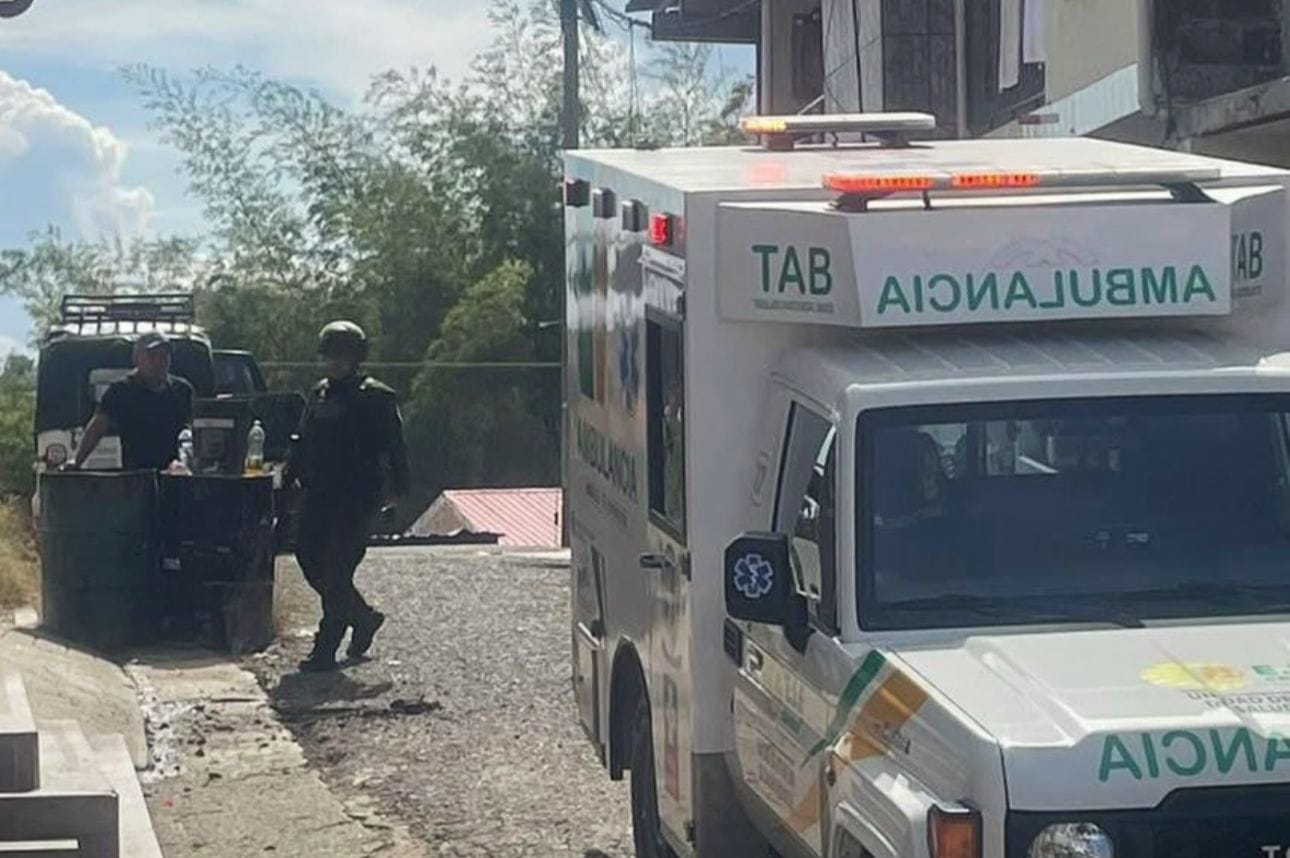 Los lesionados fueron remitidos a centros asistenciales de Popayán. Crédito: Suministrada.