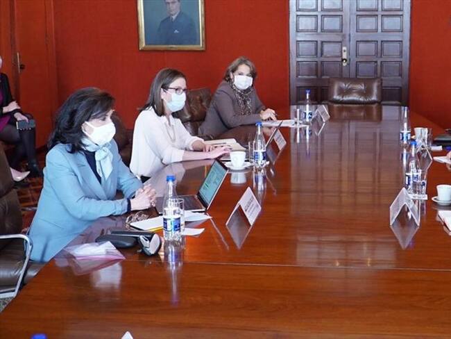 Colombia y Oficina de la ONU para DD.HH. cooperarán . Foto: Cancillería