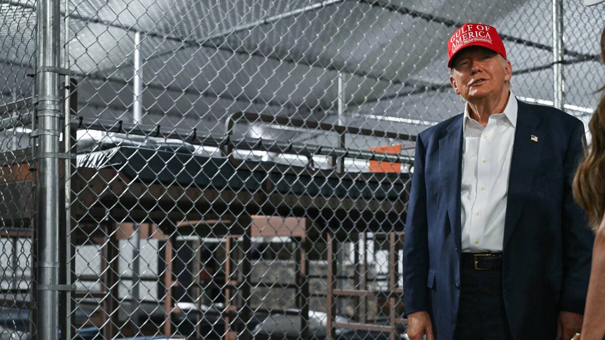 Trump recurrió a cárceles locales para albergar migrantes ante alza del 49 % en detenciones