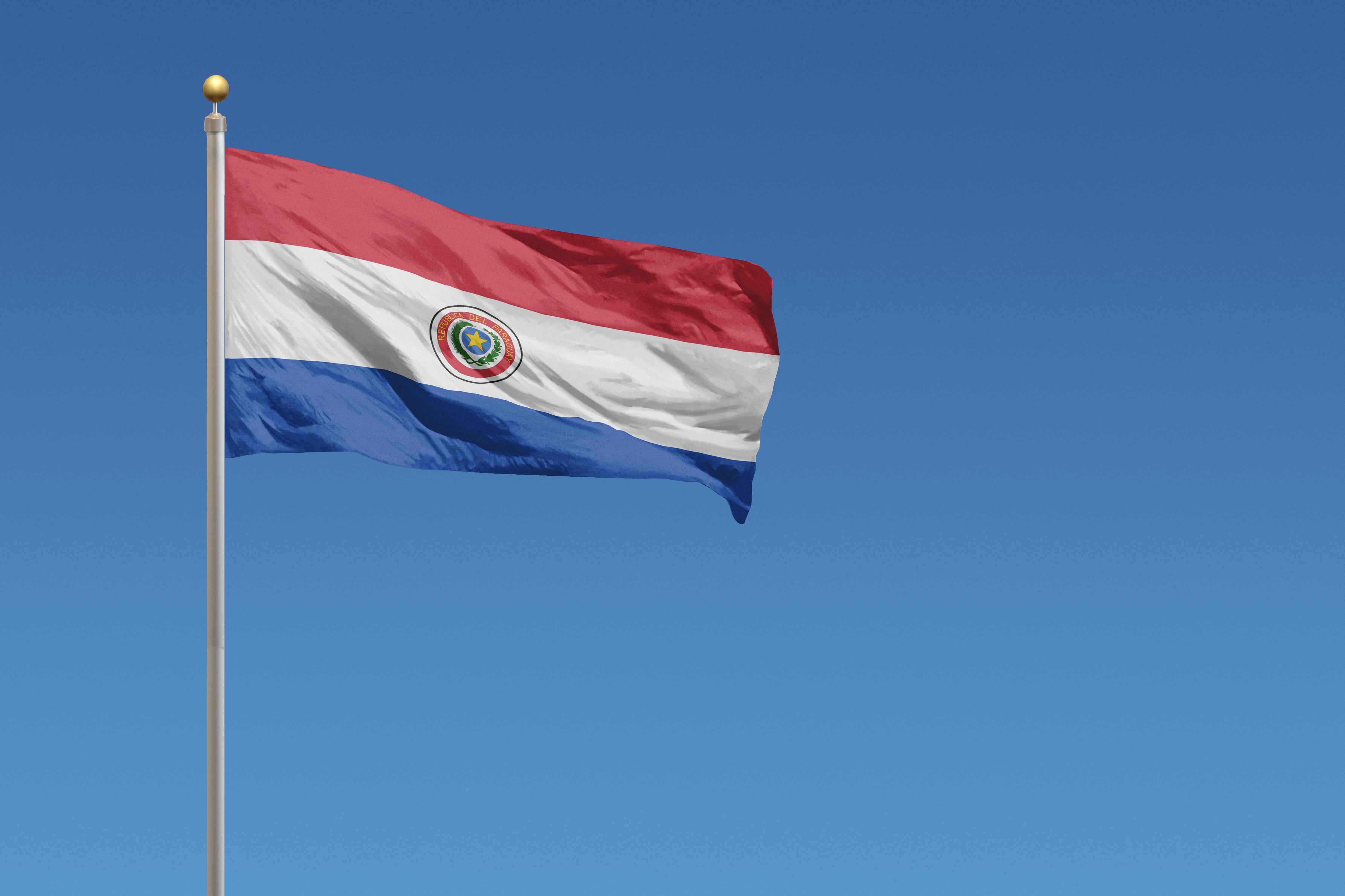 Bandera de Paraguay. Imagen de referencia Getty Images