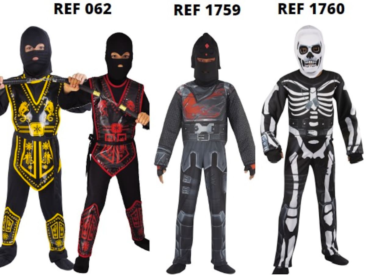 Ordenan retirar disfraces para niños de famosa tienda por riesgo de asfixia