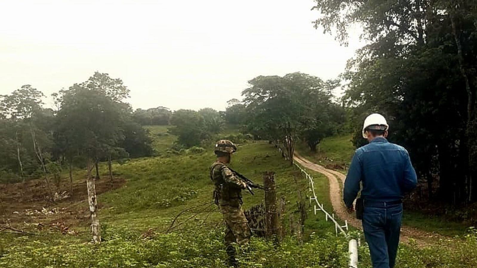 Destruyen válvula ilícita de la disidencia de las Farc en Tibú. Cortesía Ejército Nacional
