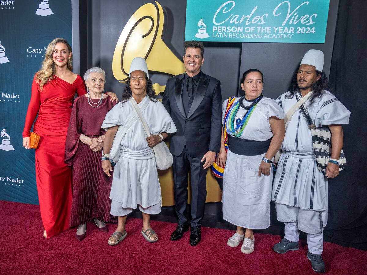 Carlos Vives es elegido como Persona del Año en los Latin Grammy