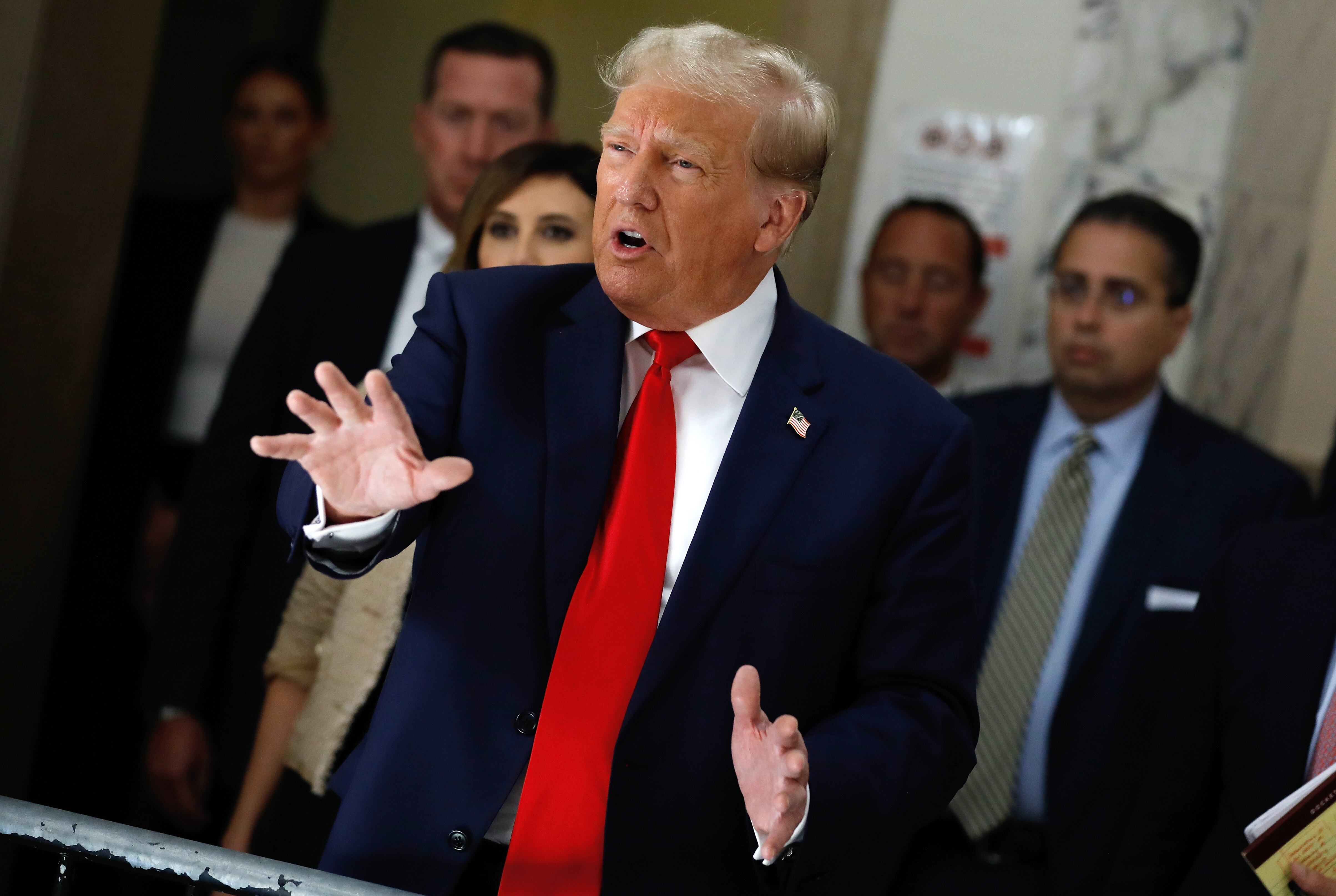 Donald Trump. Foto: EFE/EPA/PETER FOLEY