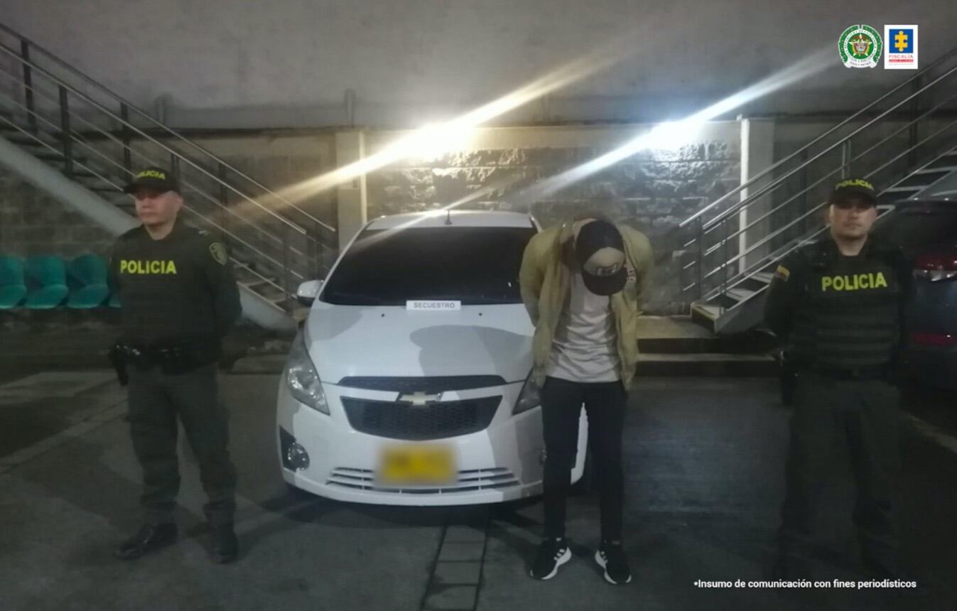 Capturan presuntos secuestradores de comerciante / Foto: Fiscalía Seccional Risaralda