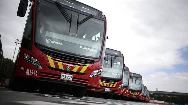 En la parte occidental de la estación Transversal 91 de Transmilenio, se construirán dos nuevos vagones unidireccionales. Foto: Colprensa / SERGIO ACERO