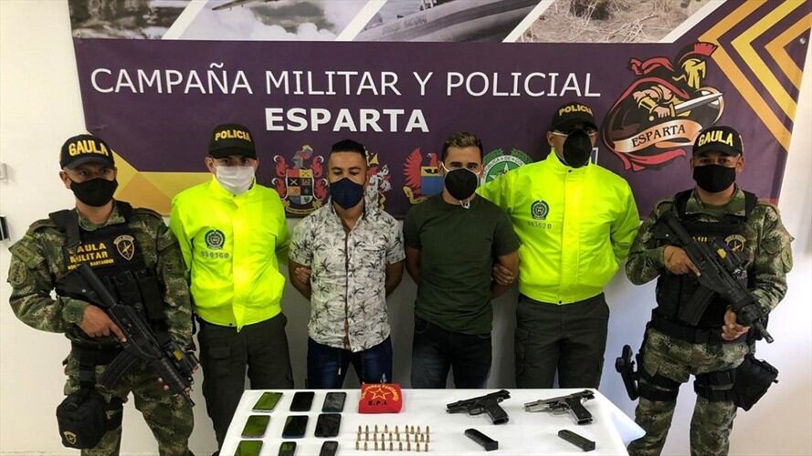 Medida intramural para cabecillas del EPL, responsables del asesinato de seis policías. Foto: Cortesía