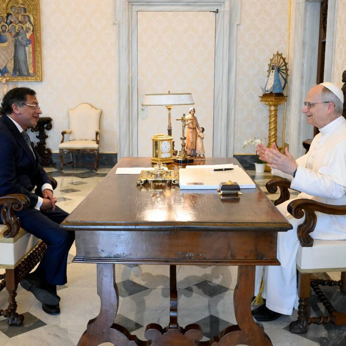 Hicieron ‘feeling’: canciller Sarabia tras encuentro entre el papa León XIV y el presidente Petro
