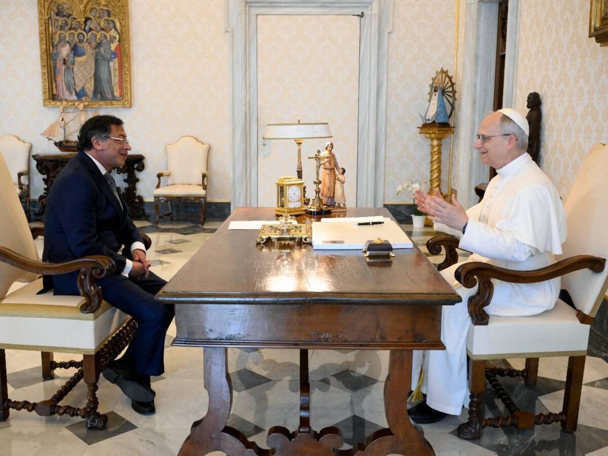 Hicieron ‘feeling’: canciller Sarabia tras encuentro entre el papa León XIV y el presidente Petro