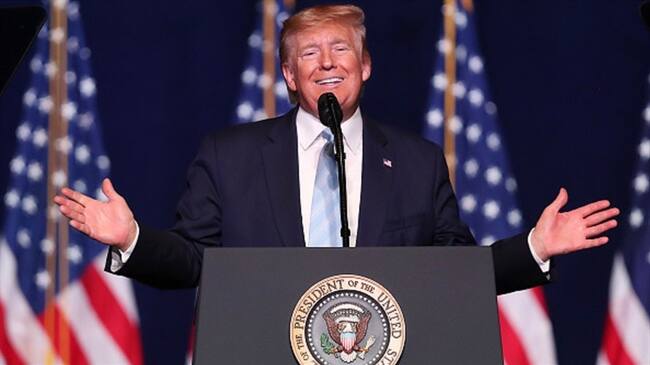El presidente de Estados Unidos, Donald Trump . Foto: Getty Images