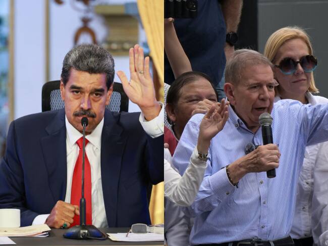 Nicolás Maduro. I Foto: Jesus Vargas/Getty Images. Edmundo González Urrutia. I Foto: YURI CORTEZ/AFP via Getty Images.