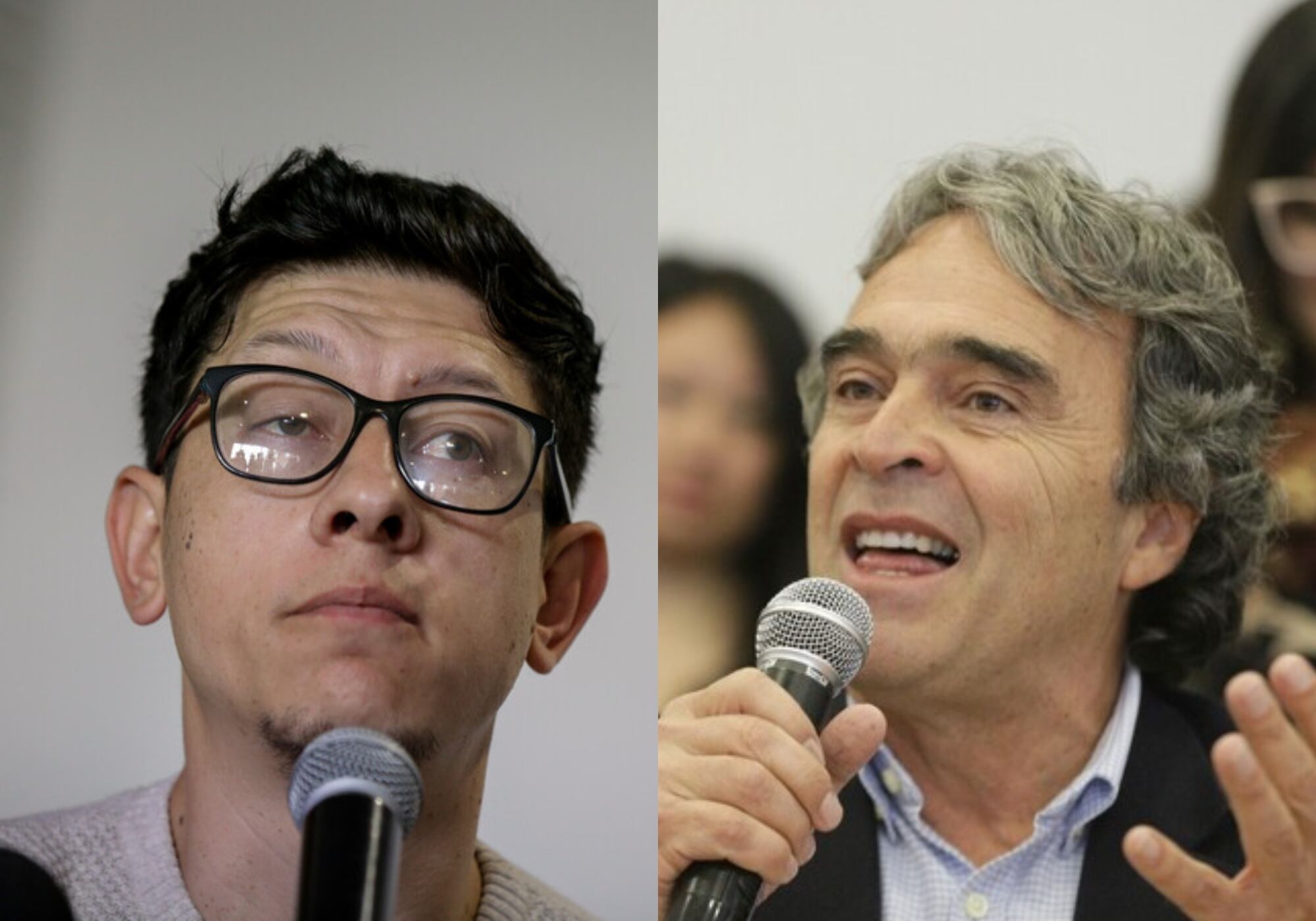 Daniel Rojas y Sergio Fajardo. Foto: Colprensa.