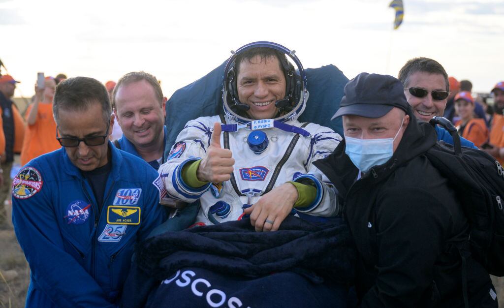 Frank Rubio. (Photo by Bill Ingalls/NASA via Getty Images)