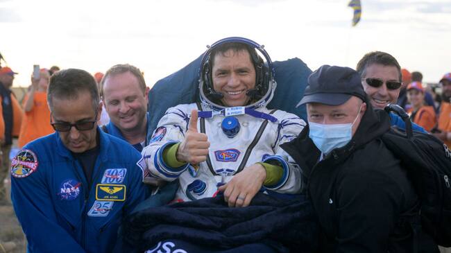 Frank Rubio. (Photo by Bill Ingalls/NASA via Getty Images)