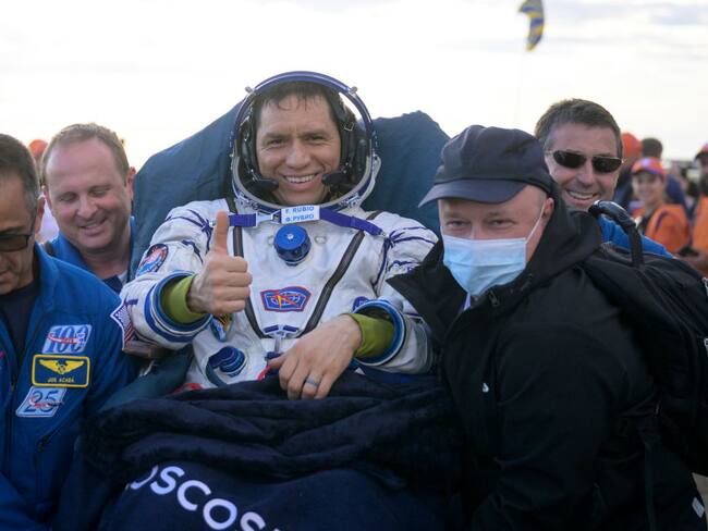 Frank Rubio. (Photo by Bill Ingalls/NASA via Getty Images)