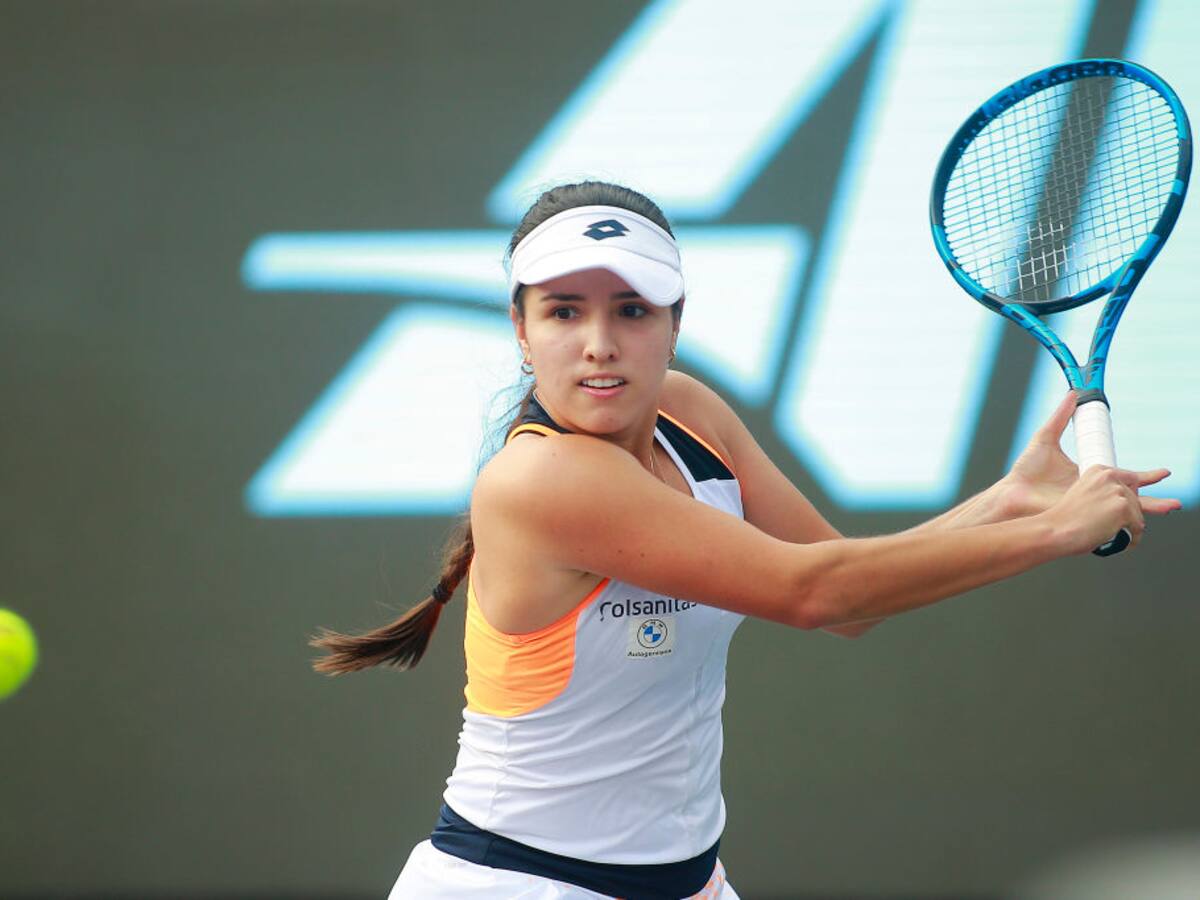 María Camila Osorio perdió ante la rusa Anna Kalinskaya en el Abierto de Zapopan