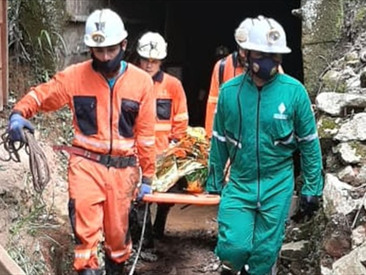 Tres personas muertas y cuatro heridas en accidente minero en Segovia, Antioquia