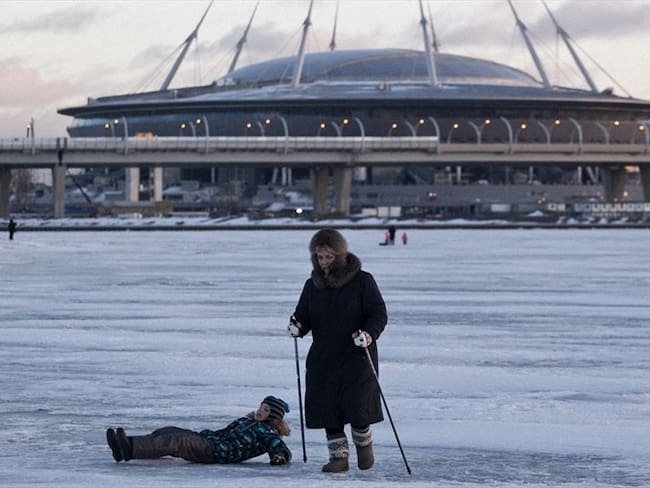 Zenit Arena, estadio en Saint Petersburg. Foto: Getty Images