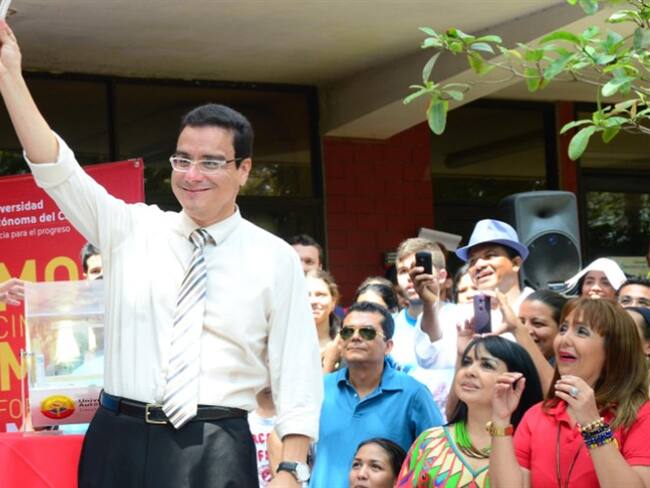 Los familiares de Ramsés Vargas en la Uniautónoma