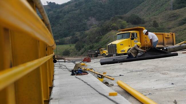 Invías reactivó importante obra de infraestructura en el departamento de Nariño. Foto: Colprensa