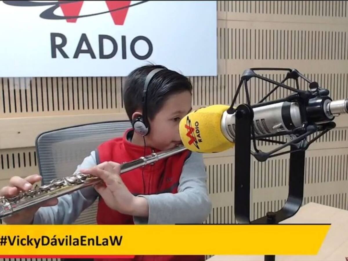 La historia de Daniel Sanabria, el niño que recibió la flauta de André Rieu