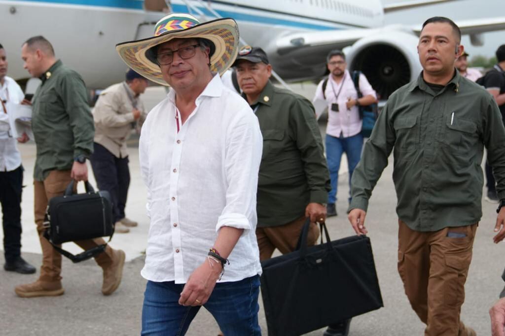 Gustavo Petro en La Guajira - Foto: Presidencia Colombia