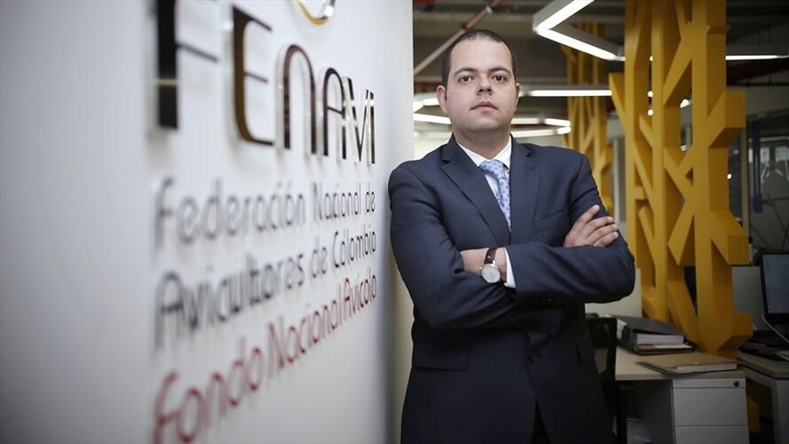 Presidente Ejecutivo de la Federación Nacional de Avicultores de Colombia, Gonzalo Moreno. Foto: Colprensa