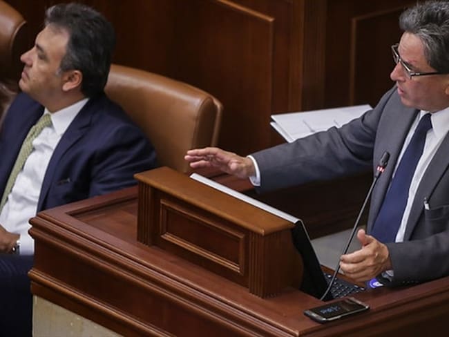 Gobierno le pide a la Cámara que no tramite moción de censura contra Carrasquilla. Foto: Colprensa