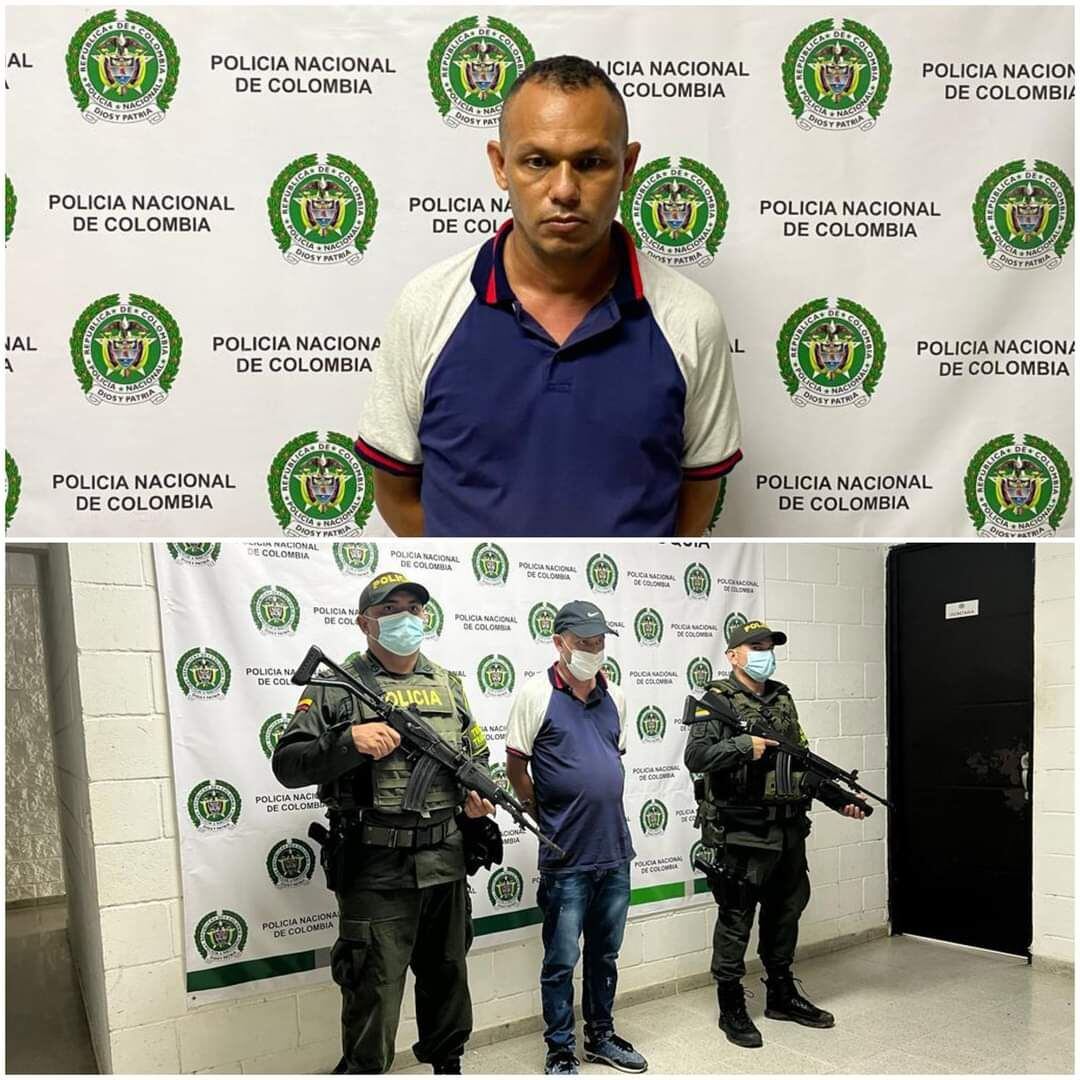 Capturan a presunto cabecilla de 'Los Caparros' en la vía Montería – Medellín