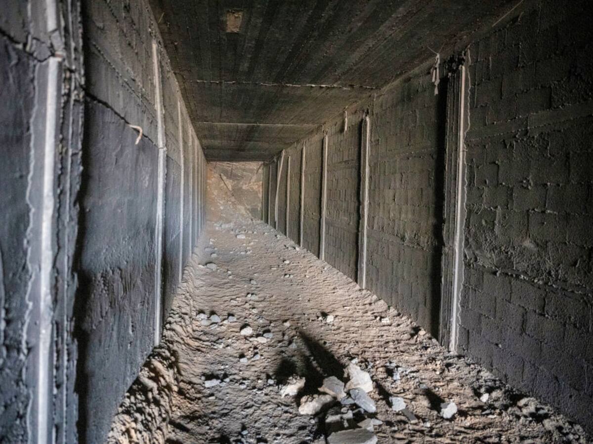 Israel desmanteló estructura de un túnel que cruzaba la frontera, construida por Hezbolá