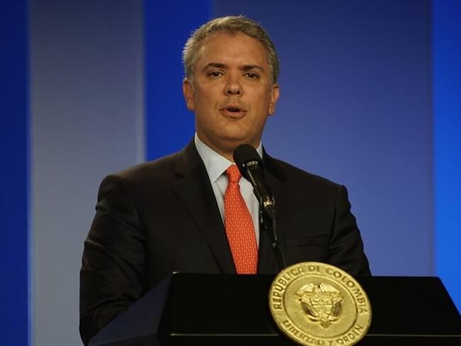 El presidente Iván Duque anunció que la implementación de los acuerdos de paz será uno de los temas de su visita a Reino Unido. Foto: Colprensa