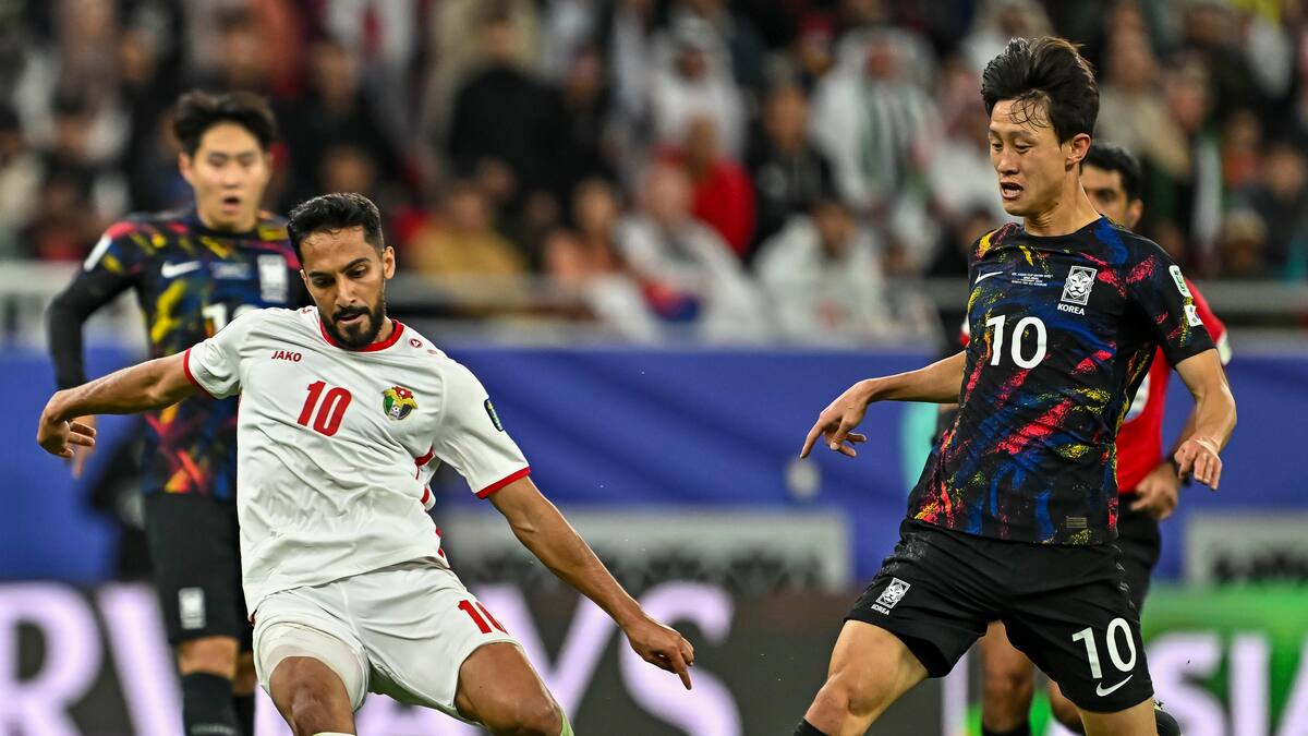 Jordania eliminó a Corea del Sur 2-0 y jugará la final de la copa de Asia por primera vez