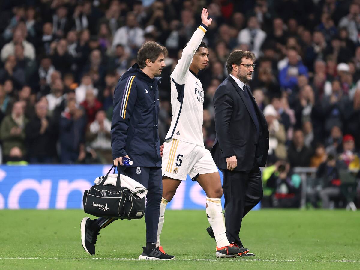 Jude Bellingham estará tres semanas de baja por un “esguince de alto grado” en el tobillo