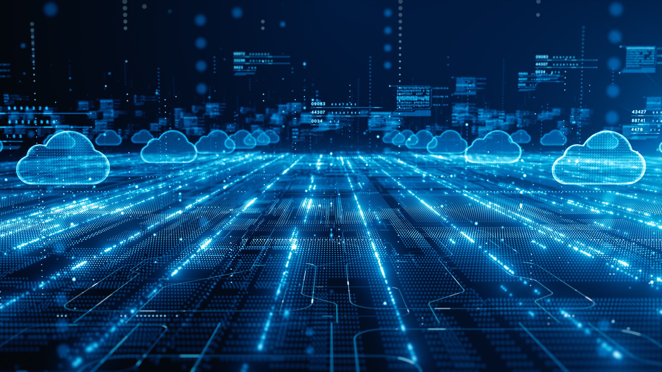 Imagen de referencia de nube digital.