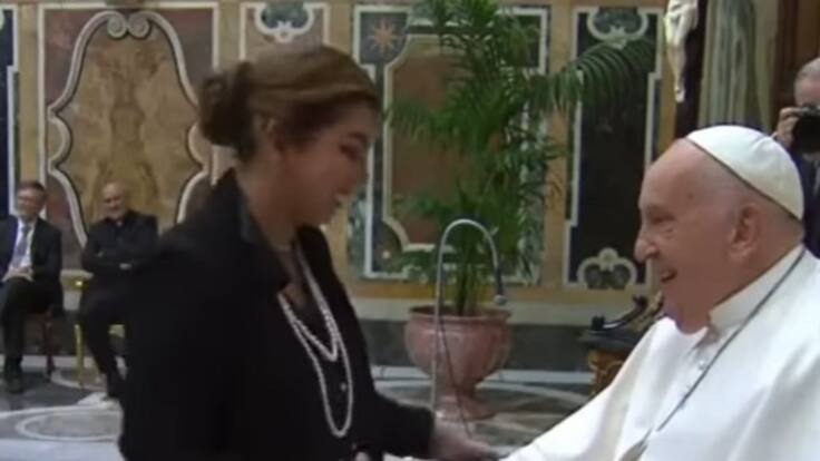 Tiene un carisma impresionante: Liss Pereira, comediante, por reunión con el papa Francisco