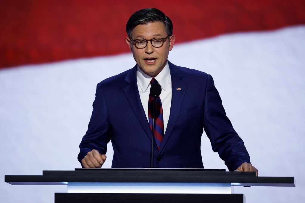 Mike Johnson. (Photo by Chip Somodevilla/Getty Images)