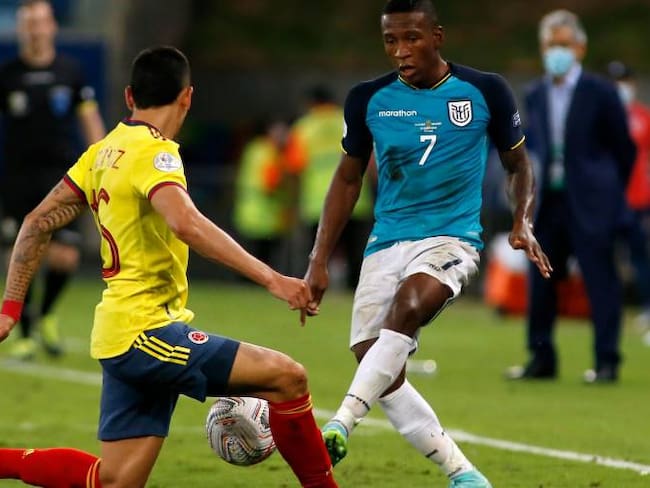 Selección Colombia vs Ecuador. Créditos: Getty Images