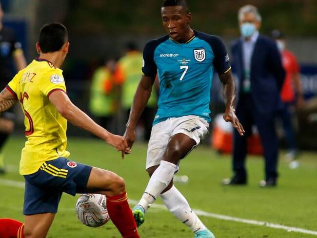 Selección Colombia vs Ecuador. Créditos: Getty Images