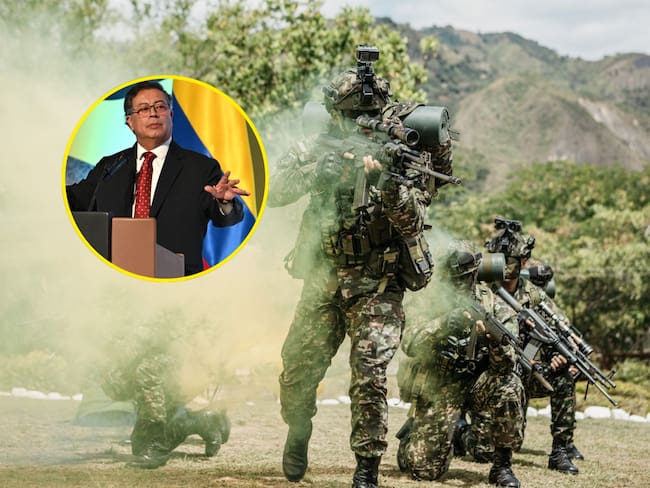 FFMM bombardearon a disidencias Farc en Guaviare, tras orden de Petro: son varios los muertos. Foto: Ejército/ Getty Images.