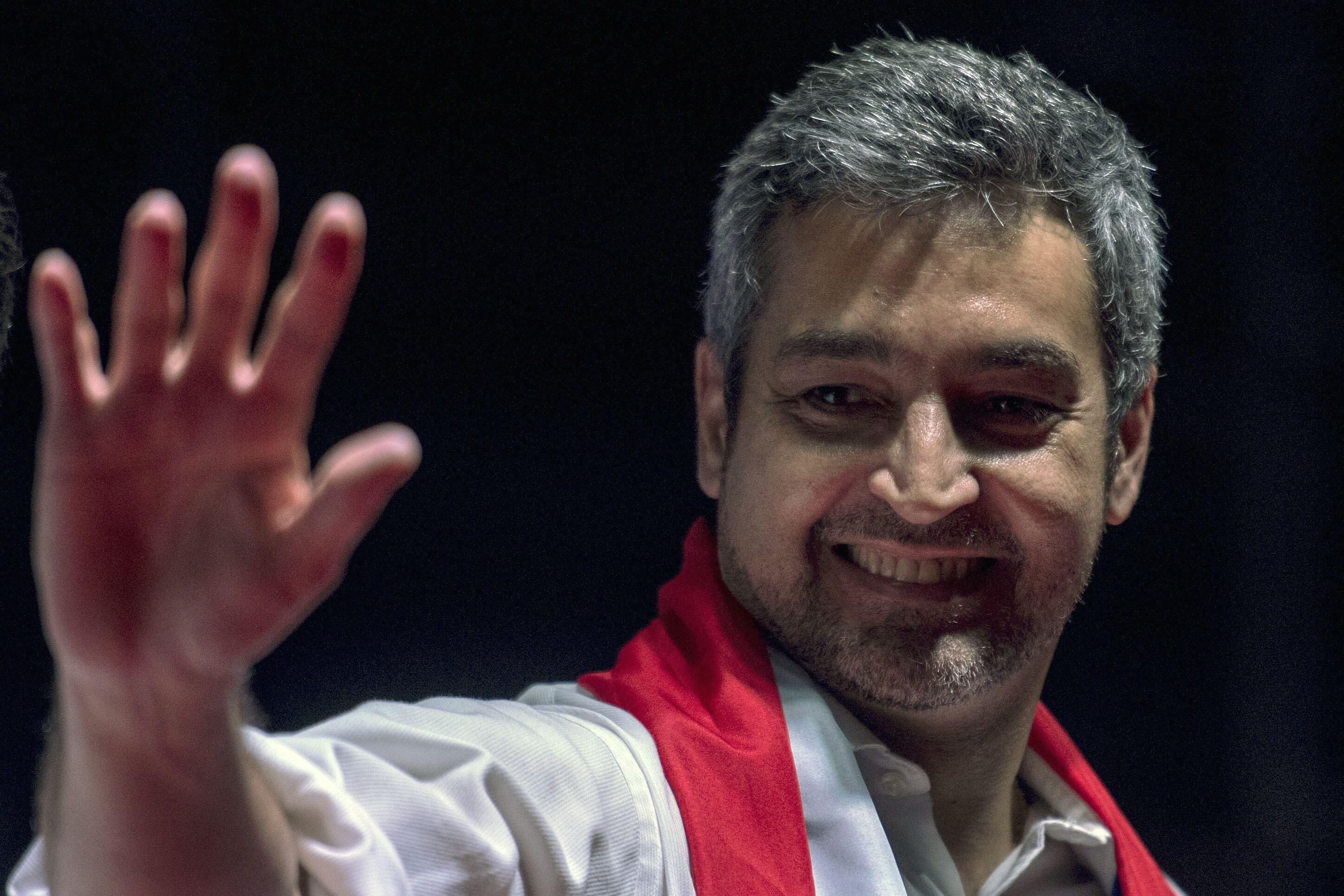 Abdo Benítez. Foto: EITAN ABRAMOVICH/AFP via Getty Images.