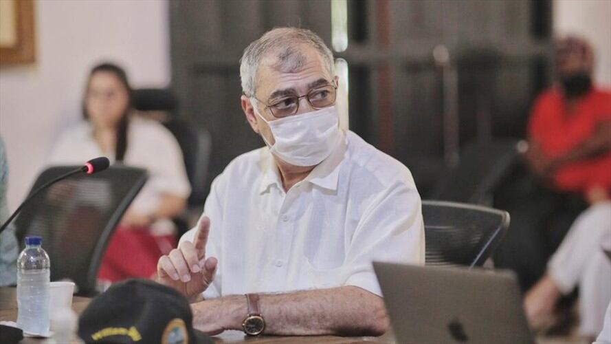 William Dau Chamatt, alcalde de Cartagena. Foto: Archivo