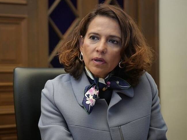 La ministra del Interior, Nancy Patricia Gutiérrez. Foto: Colprensa