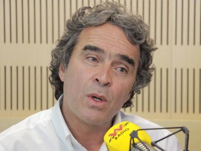 Sergio Fajardo en La W. Foto: La W con Vicky Dávila