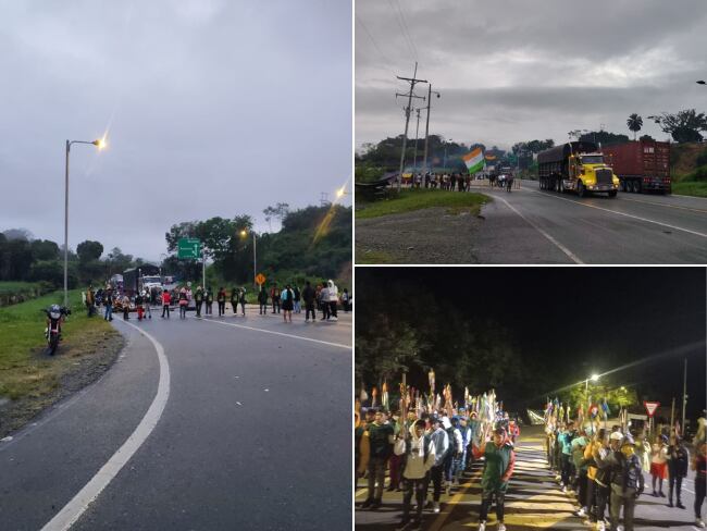 Las comunidades indígenas piden al Ministerio del Interior cumplir acuerdos de noviembre de 2024. Fotos: suministradas.